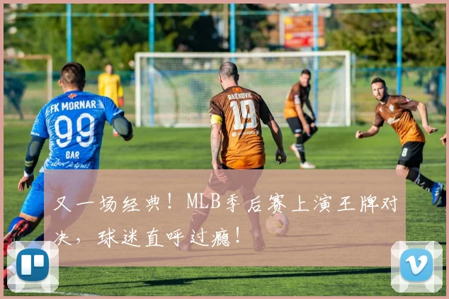 又一场经典！MLB季后赛上演王牌对决，球迷直呼过瘾！